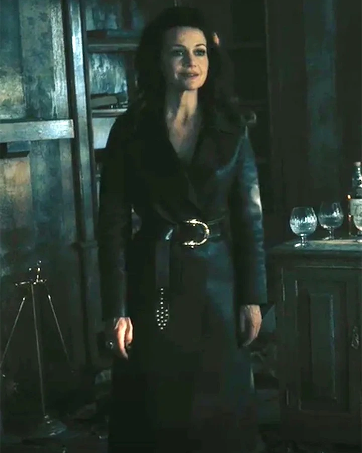 Madeline Usher The Fall of the House of Usher Leather Coat Madeline Usher The Fall of the House of Usher Leather Coat