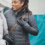 Maggie Lockwood Chicago Med Black Puffer Jacket
