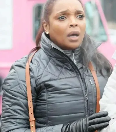 Maggie Lockwood Chicago Med Black Puffer Jacket