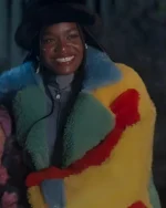 Shoniqua Shandai Make Me Scream 2023 Fur Coat