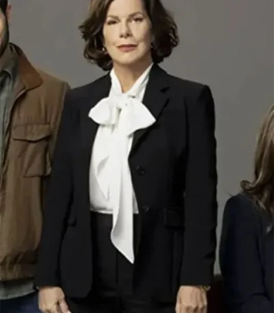 Margaret So Help Me Todd Black Blazer Coat
