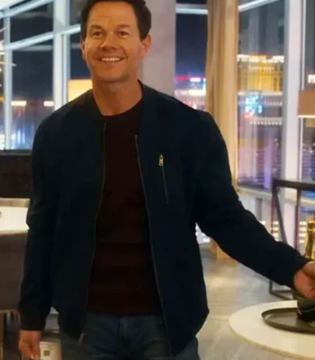 Mark Wahlberg The Family Plan Bomber Jacket