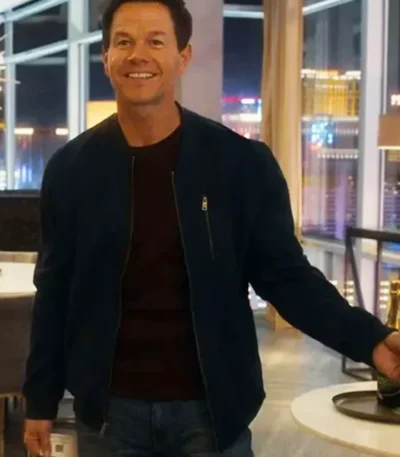 Mark Wahlberg The Family Plan Bomber Jacket