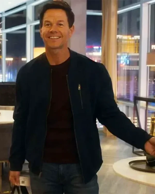 Mark Wahlberg The Family Plan Bomber Jacket