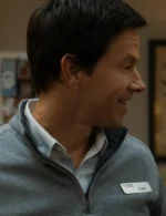 Mark Wahlberg The Family Plan Grey Jacket