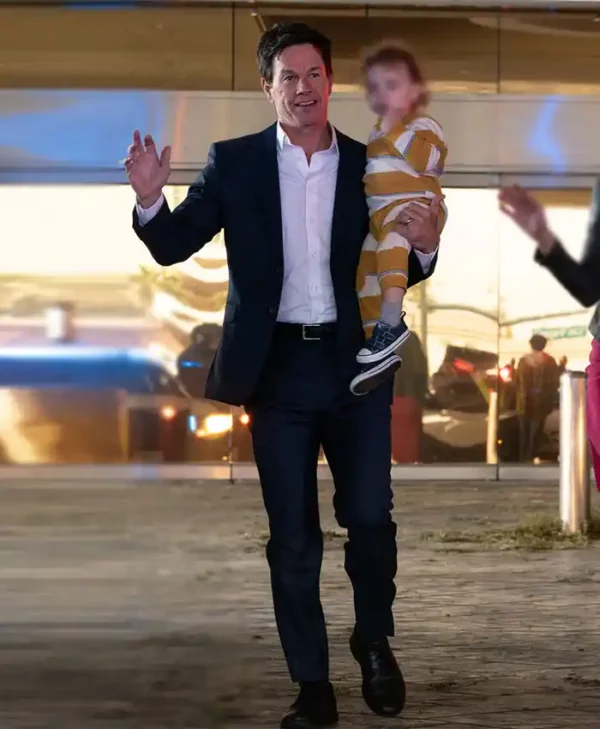 Mark Wahlberg The Family Plan Suit