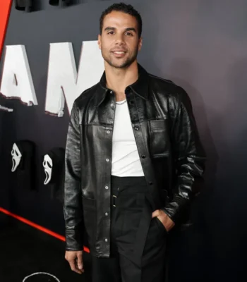 Scream 7 Premiere Mason Gooding Leather Jacket
