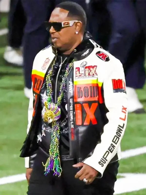 Master P Super Bowl LIX Leather Jacket
