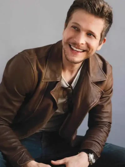 Conrad Hawkins The Resident Brown Leather Jacket