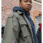 Mekai Curtis Power Book III Kanan Green Cotton Jacket
