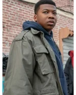 Mekai Curtis Power Book III Kanan Green Cotton Jacket