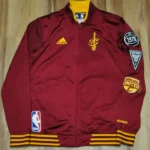 Men’s Red Cleveland Cavaliers Cavs Warm Up Jacket