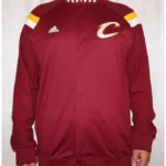 Mens Red Cleveland Cavs Warm Up Jacket