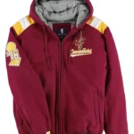 Mens Sports Red Bomber Cleveland Cavaliers Jacket