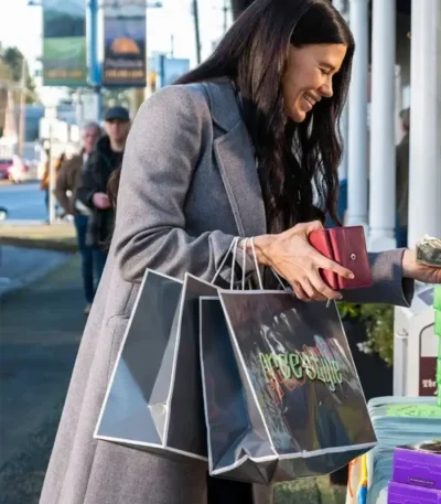Meredith Garretson Resident Alien S04 Grey Coat