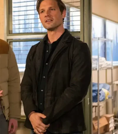 Michael Cassidy Resident Alien Black Blazer Jacket