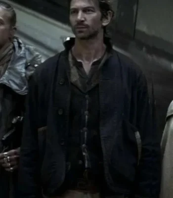 Michiel Huisman Rebel Moon 2023 Brown Cotton Jacket