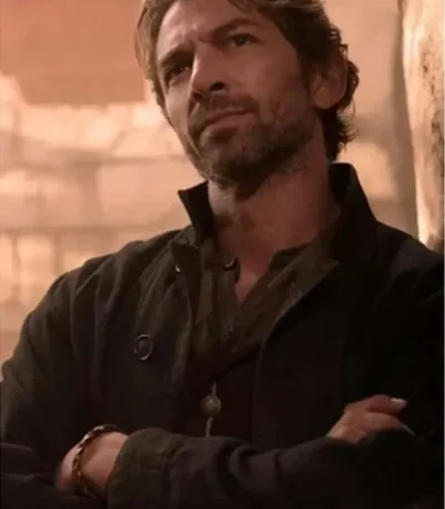 Michiel Huisman Rebel Moon 2023 Brown Cotton Jacket