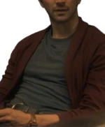 Michiel Huisman The Haunting of Hill House Maroon Jacket