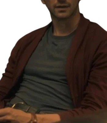 Michiel Huisman The Haunting of Hill House Maroon Jacket