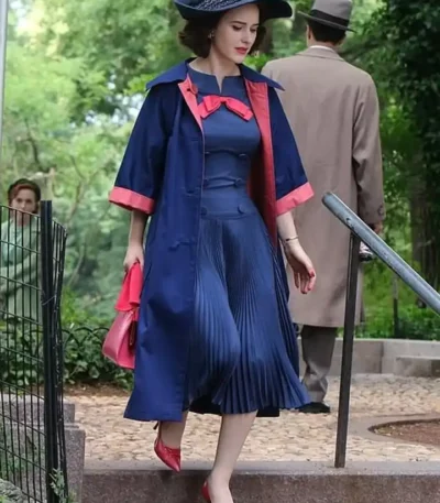 Miriam Maisel S05 The Marvelous Mrs. Maisel Blue Coat