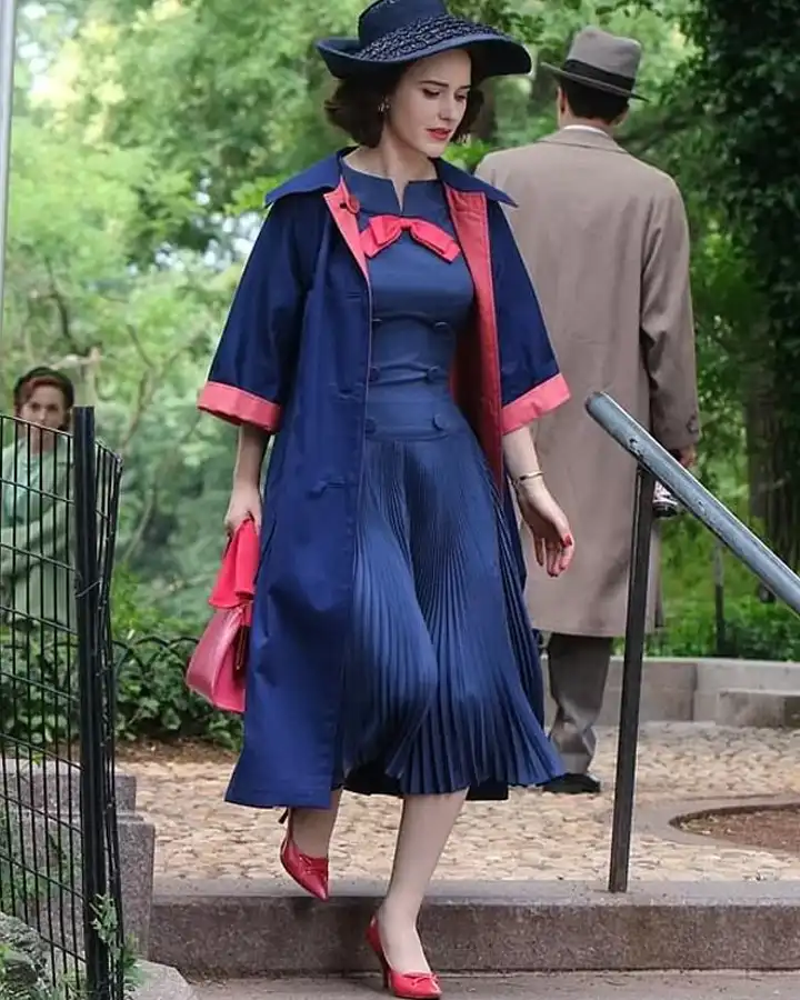 Miriam Maisel S05 The Marvelous Mrs. Maisel Blue Coat Miriam Maisel S05 The Marvelous Mrs. Maisel Blue Coat