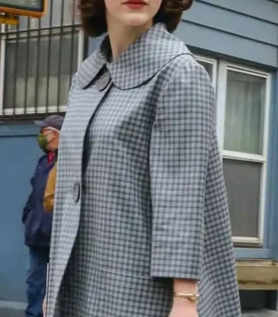 The Marvelous Mrs Maisel Miriam Long Grey Coat