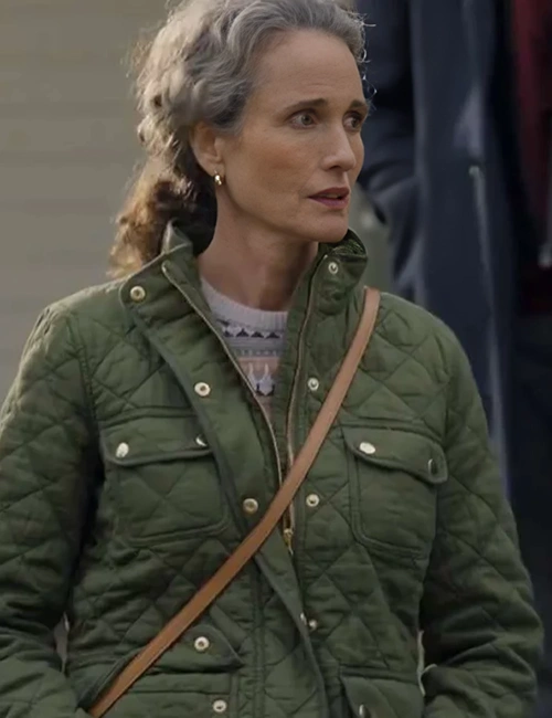 Movie The Other Zoey Connie MacLaren Quilted Jacket Movie The Other Zoey Connie MacLaren Quilted Jacket