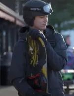 Movie The Other Zoey 2023 Miles Black Parka Jacket