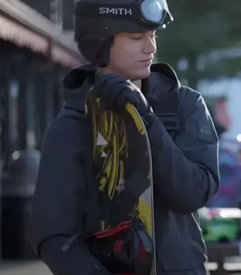 Movie The Other Zoey 2023 Miles Black Parka Jacket