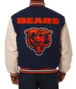 NFL Chicago Bears Varsity Navy Blue Jacket
