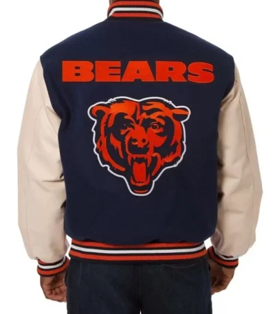 NFL Chicago Bears Varsity Navy Blue Jacket