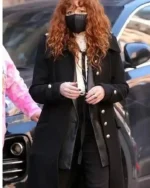 Nadia Vulvokov Russian Doll Black Trench Coat