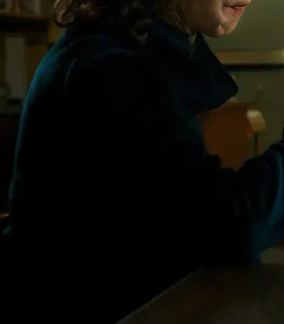 Nancy Wheeler Stranger Things Blue Velvet Jacket