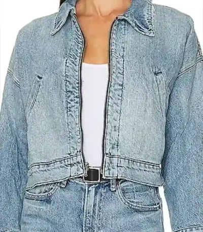 Natalie Irons Superman and Lois S04 Blue Denim Jacket