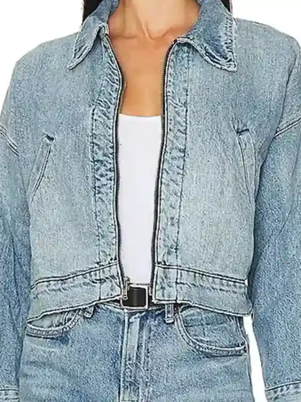 Natalie Irons Superman and Lois S04 Blue Denim Jacket