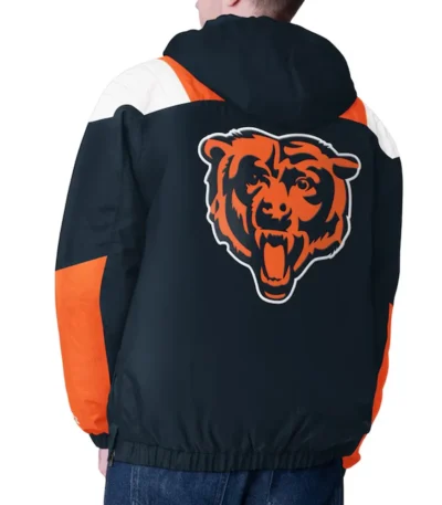 Chicago Bears Charger Half-Zip Pullover Jacket