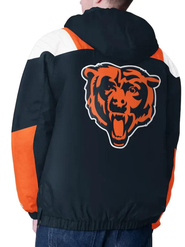 Chicago Bears Charger Half-Zip Pullover Jacket