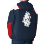 Navy Chicago Cubs Charger Half-Zip Pullover Jacket