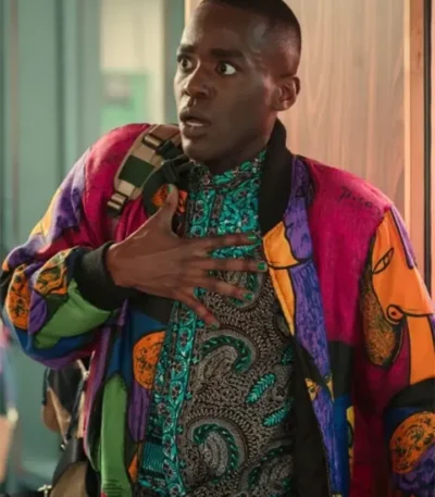 Ncuti Gatwa Sex Education S04 Bomber Jacket