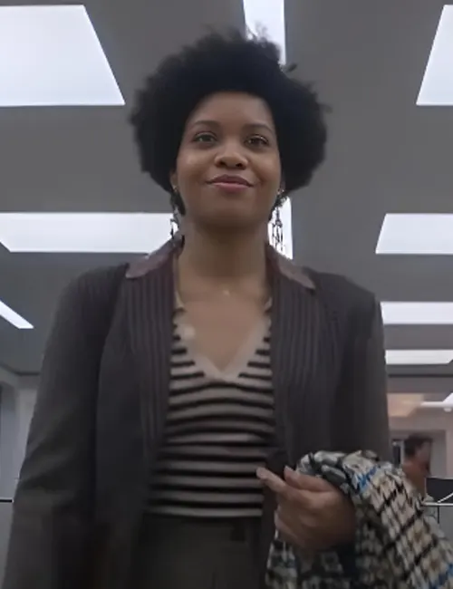Nella Rogers The Other Black Girl 2023 Brown Blazer Nella Rogers The Other Black Girl 2023 Brown Blazer
