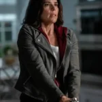 Neve Campbell Scream 7 Grey Suede Jacket