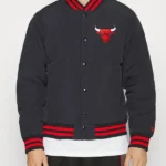 New Era Chicago Bulls Team Logo Nylon Jacket
