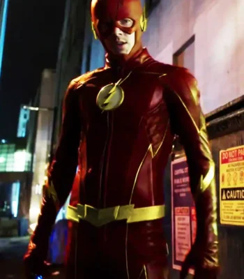 New Future Flash Leather Jacket