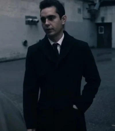 Nick Blaine The Handmaids Tale Black Long Coat