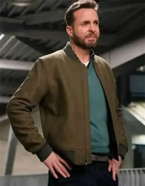 Nigel Monroe The Good Doctor Green Bomber Jacket