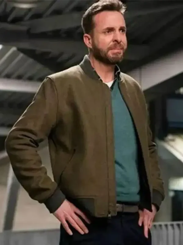 Nigel Monroe The Good Doctor Green Bomber Jacket