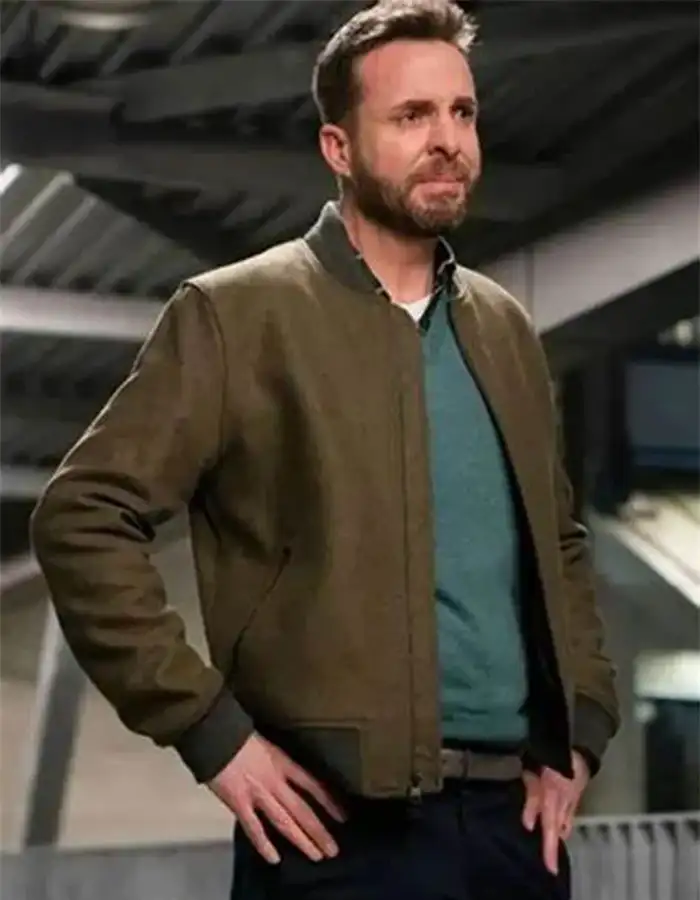 Nigel Monroe The Good Doctor Green Bomber Jacket Nigel Monroe The Good Doctor Green Bomber Jacket