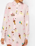 Noel Fielding Bake Off Tomato Printed Shirt