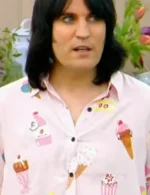 Noel Fielding Bake Off Tomato Printed Shirt